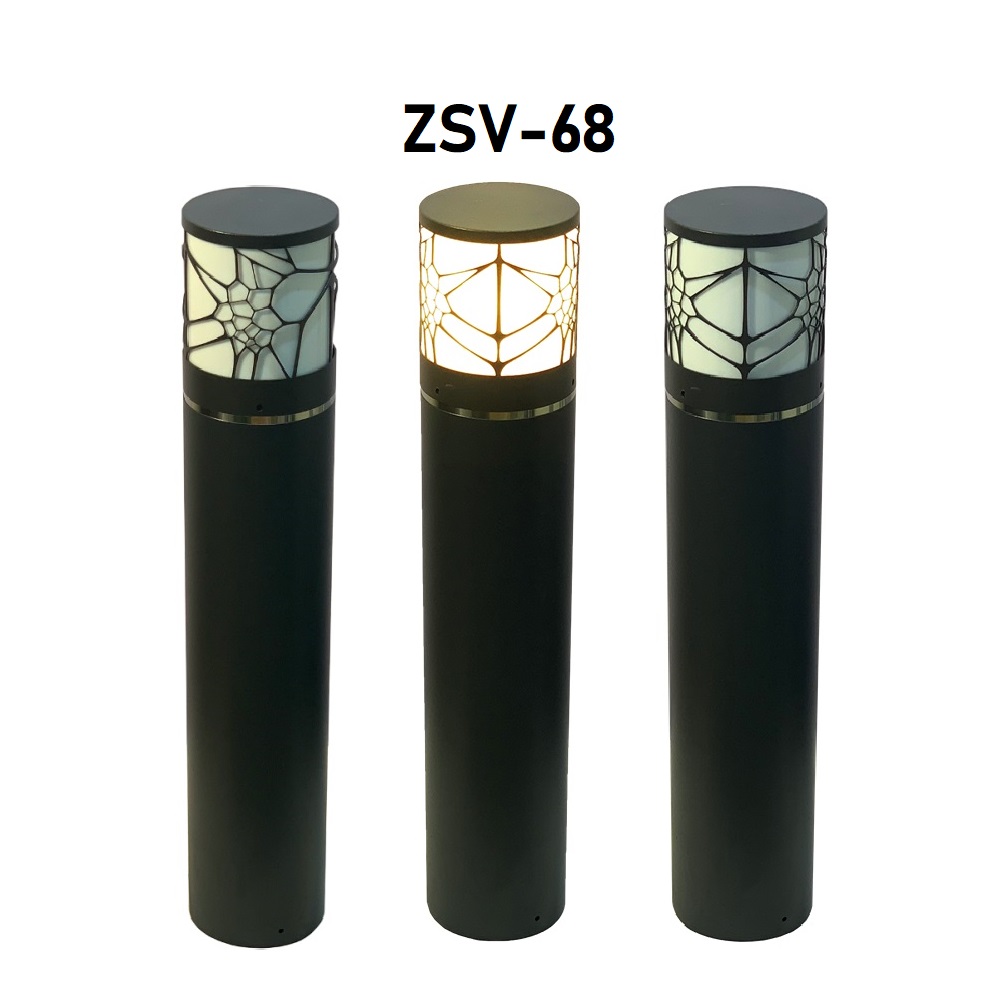 ✅ Trụ Đèn LED | Nấm Sân Vườn ZSV Kiểu dàng tròn cao từ 30cm đến 1m
