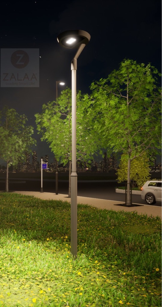 Cột đèn trang trí cảnh quan sân vườn ZAT-1041 ZALAA