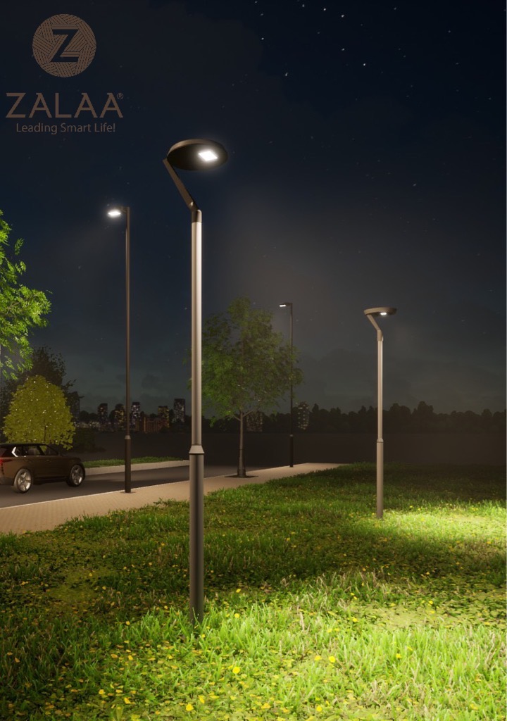 Cột đèn trang trí cảnh quan sân vườn ZAT-1041 ZALAA