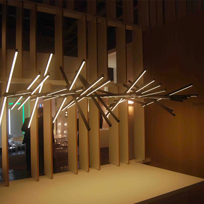 Bộ Đèn LED Ghép Tuyến Tính Thả Trần Văn Phòng - Kiểu Bậc Thang, Piano, Xương Cá...cách điệu