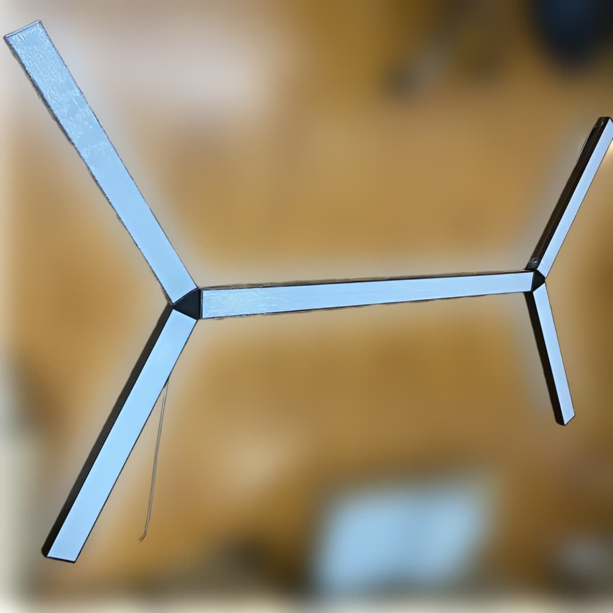 Bộ Đèn Thả Trần Văn Phòng Công suất 120w - Ghép Kiểu Xương Cá, Kích thước L2000x1000