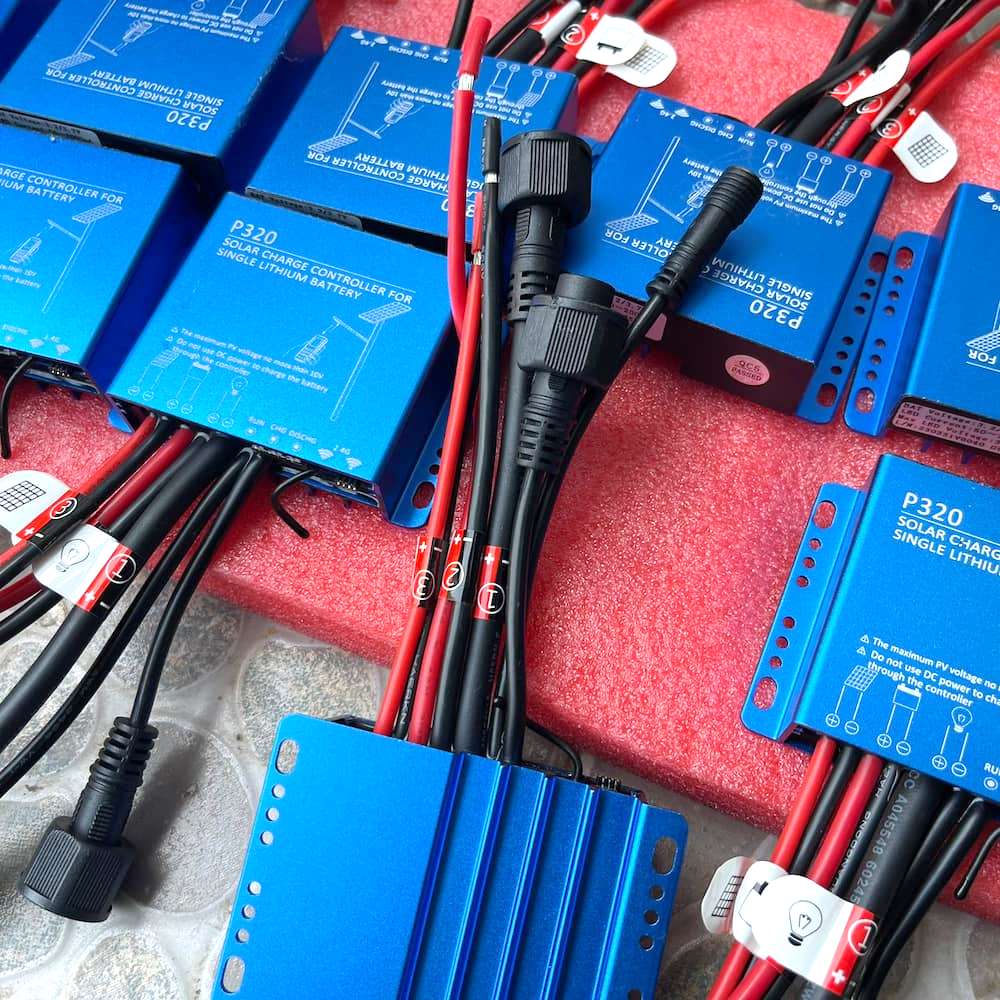 Bộ Điều Khiển Controller P302 - Sử dụng Sạc Xả Đèn Năng Lượng Mặt Trời 40W