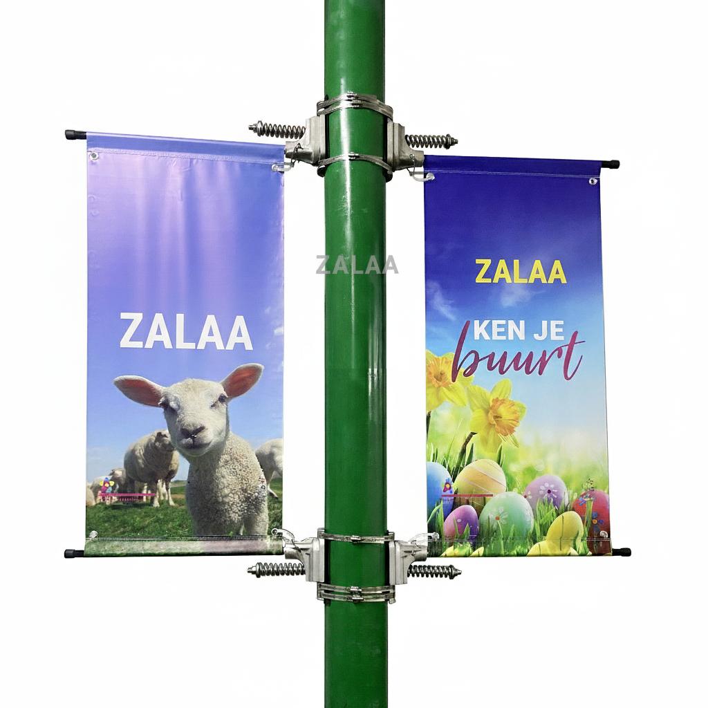 Nhận OEM Sản Xuất Tay Treo Banner Trên Thân Cột Đèn Theo Yêu Cầu