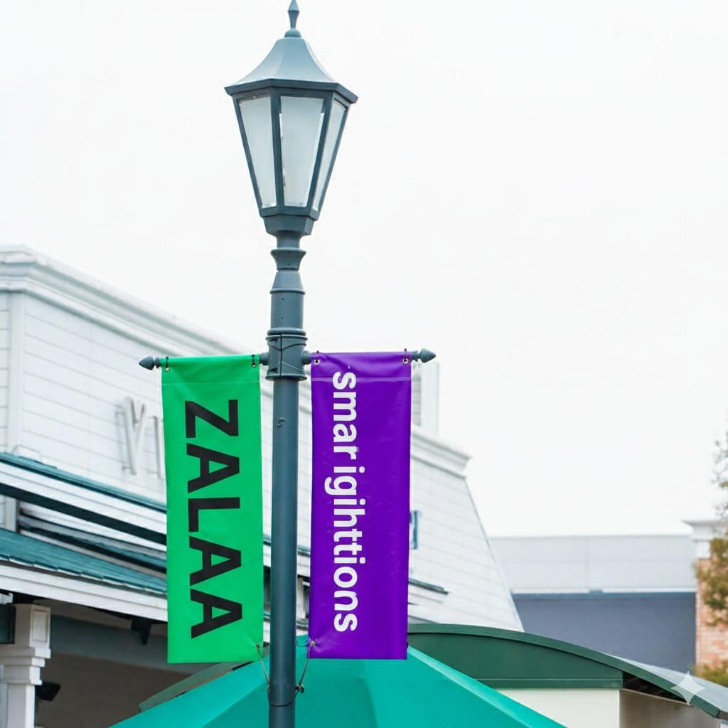 Nhận OEM Sản Xuất Tay Treo Banner Trên Thân Cột Đèn Theo Yêu Cầu