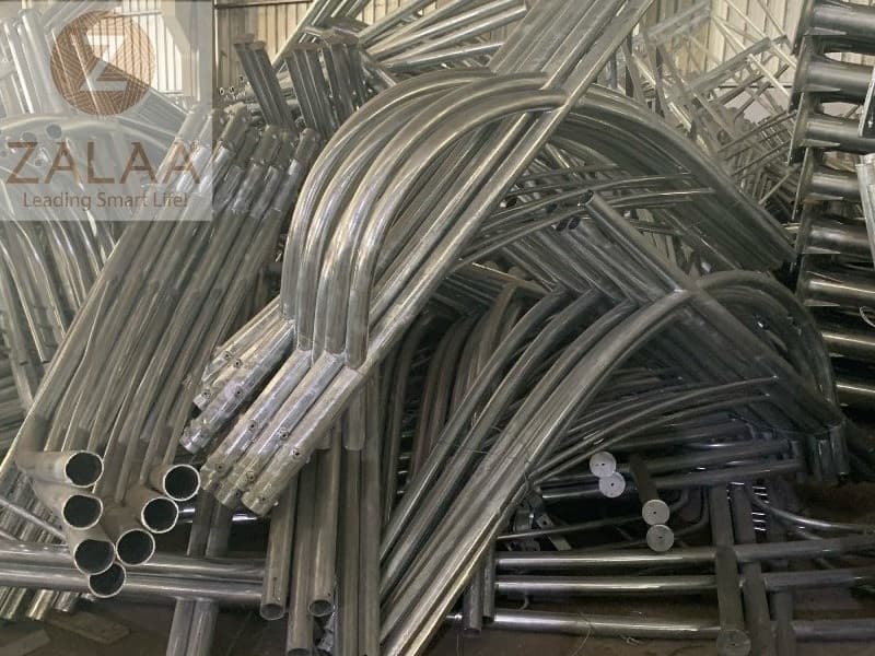 Cần Đèn Đơn / Đôi Cho Cột Đèn Cao Áp Rời Cần, Cần Đèn Gắn Tường Cao, Cần Đèn Cột Bê Tông