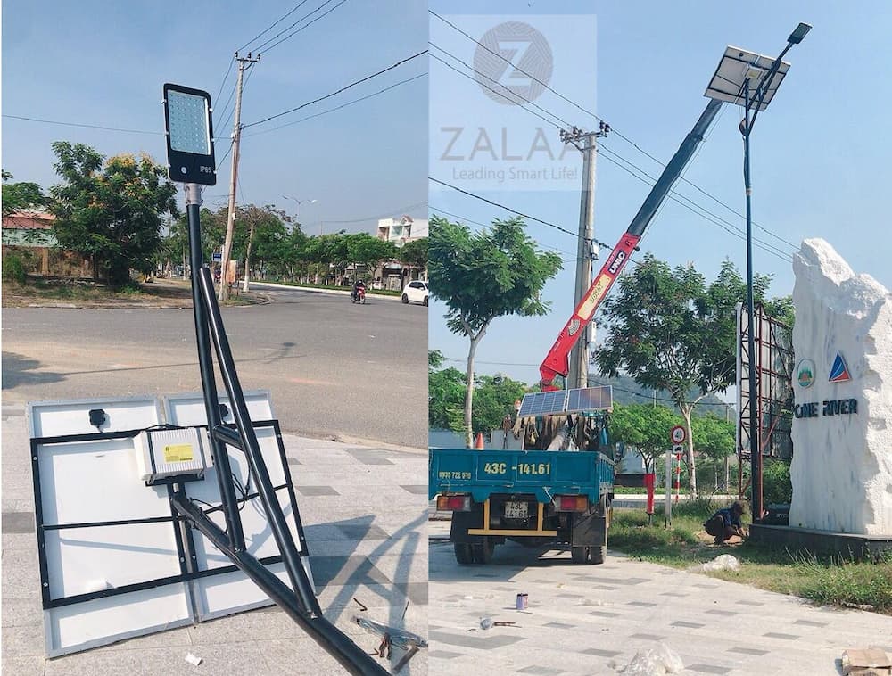 Cần Đèn Đơn / Đôi Cho Cột Đèn Cao Áp Rời Cần, Cần Đèn Gắn Tường Cao, Cần Đèn Cột Bê Tông