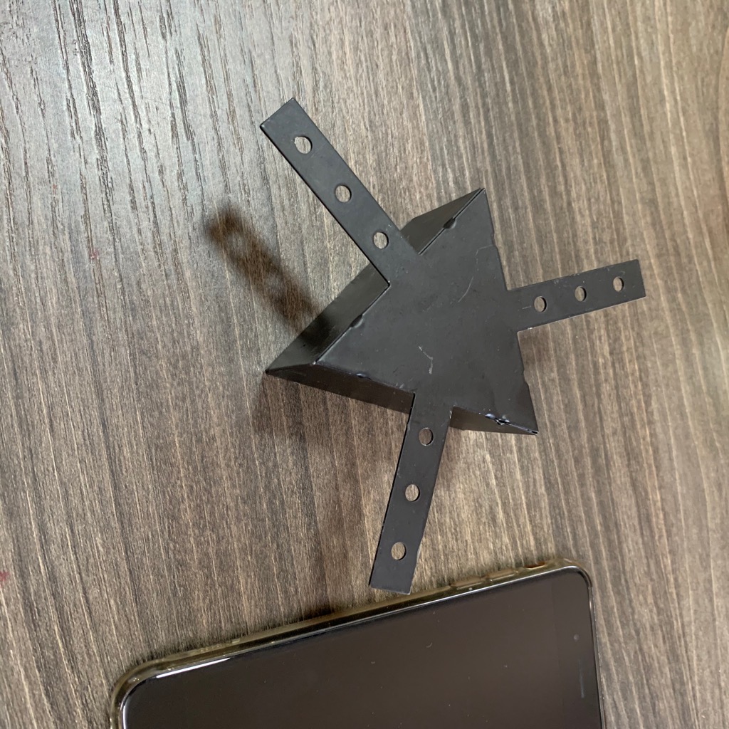 Khớp nối tam giác đèn thả trần văn phòng hình cánh sao