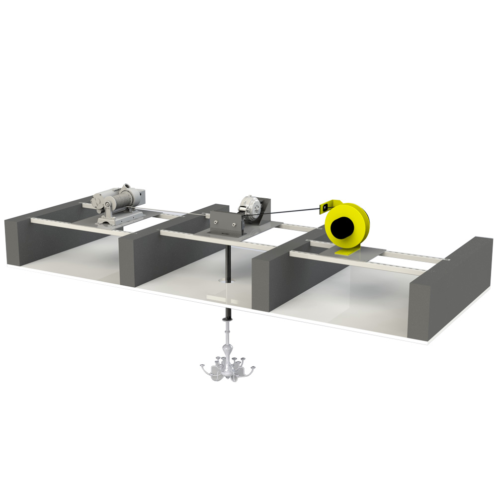 Lighting Lamp Lifter Cho Đèn Chùm – Giải Pháp Nâng Hạ Đèn Sang Trọng Từ ZALAA