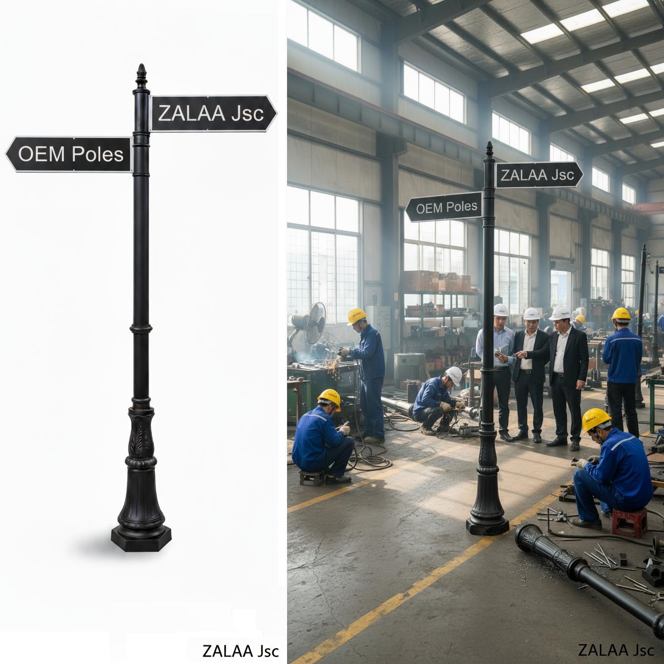 Cột Chỉ Dẫn Đường Cảnh Quan Smart City, Tòa nhà, Trung tâm thương mại, Bệnh viện