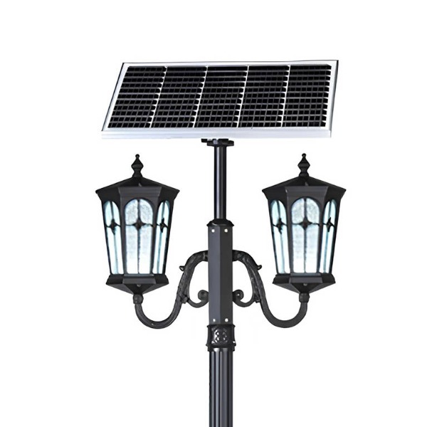 Cột Đèn Cảnh Quan Sân Vườn Năng Lượng Mặt Trời Kiểu Dáng Cổ Điển ZALAA OEM ZSCV