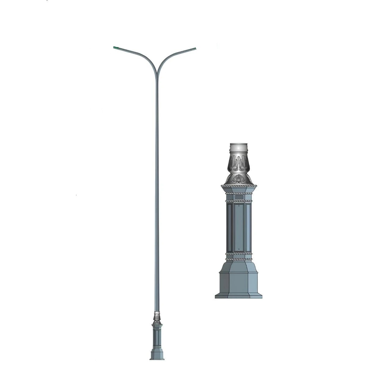 Cột Đèn Cao Áp mã số ZCD-TP-06K