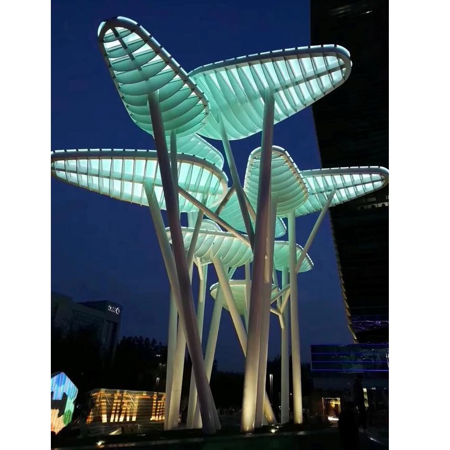 Cột Đèn Cây Mô Phỏng Trùm Nhụy Hoa Stamens Fortress ZCQ-HH1021 ZALAA Chiếu Sáng Cảnh Quan