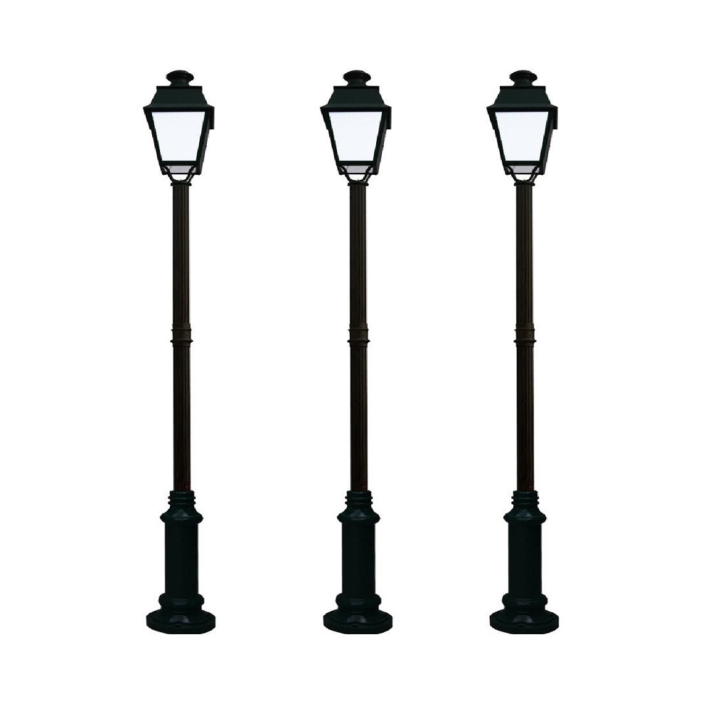 Cột Đèn Chiếu Sáng và Trang Trí Cảnh Quan Sân Vườn Công Viên ZALAA ZCSV-001 Cao 3-5m