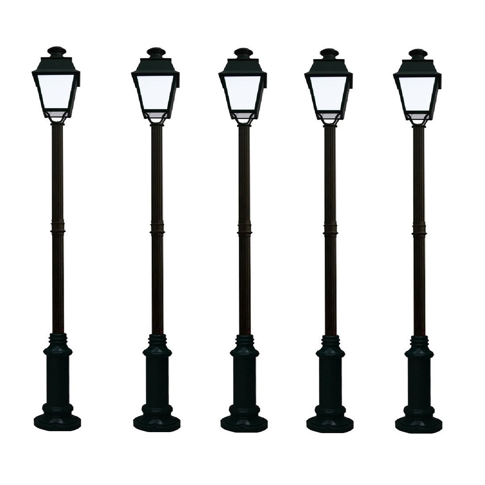 Cột Đèn Chiếu Sáng và Trang Trí Cảnh Quan Sân Vườn Công Viên ZALAA ZCSV-001 Cao 3-5m