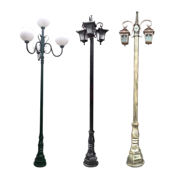 Đế Cột DC02 - Chân Đế Cột Đèn Nhôm Gang Thép Bền Bỉ Chịu Lực Cao