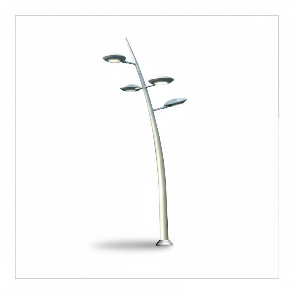 Cột Đèn Đường LED Hiện Đại ZCD.HD ZALAA | Chiếu Sáng Đường Phố