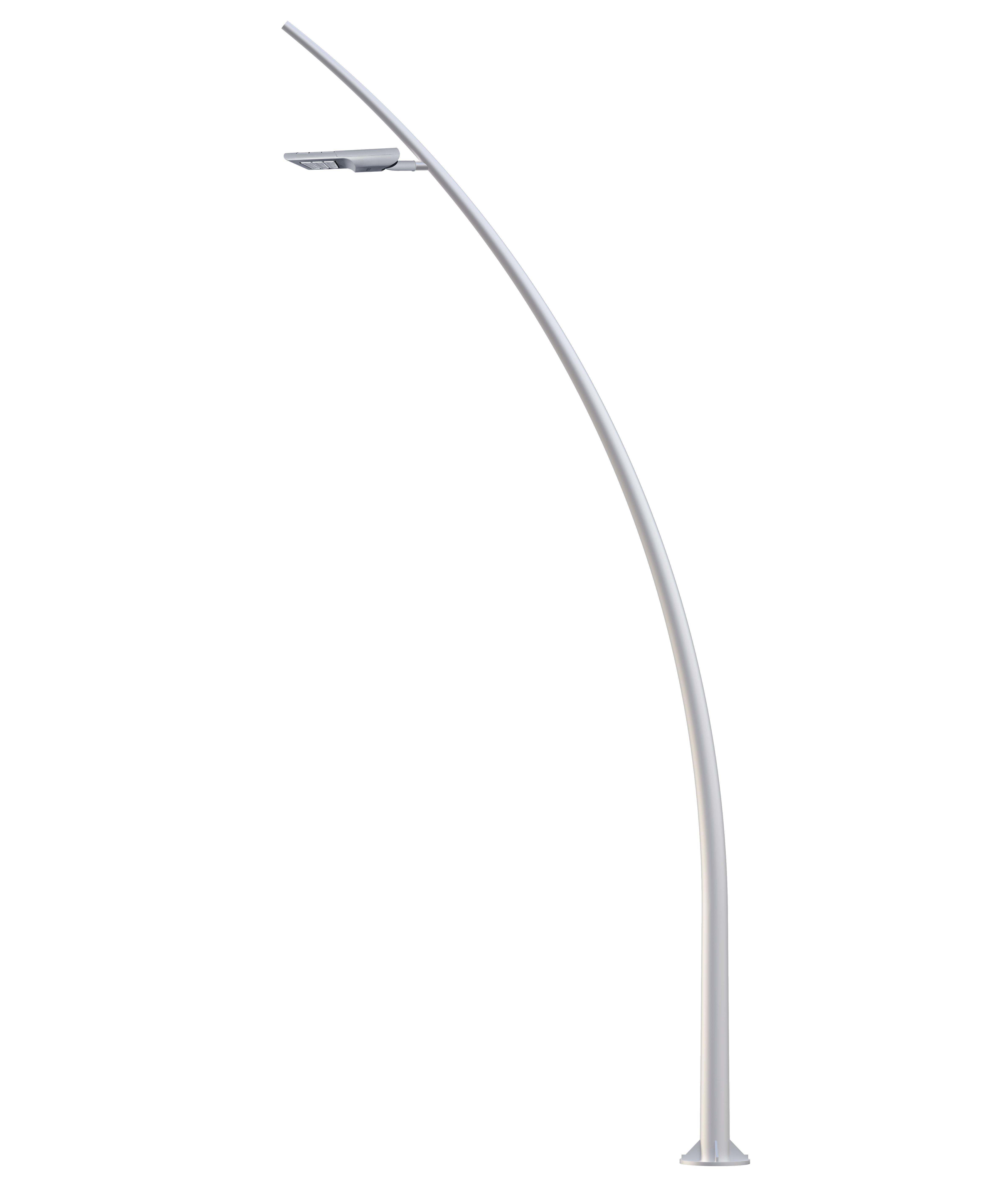 Cột Đèn Đường Uốn Cong ZALAA ZCD.OEM-UC | Thiết Kế Theo Yêu Cầu