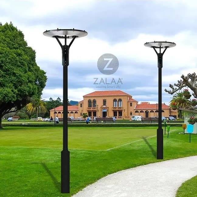 Cột Đèn Giật Cấp D140/76 cao 3,5m - Mạ kẽm nhúng nóng, Sơn tĩnh điện | Mã sp ZCD-GC H3.5 D140/76 ZALAA