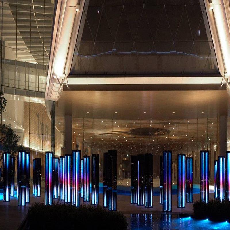 Cột Đèn LED 3D Tương Tác Thông Minh ZALAA – Hiệu Ứng Nhạc & Cảm Biến (Streaming Light Column)