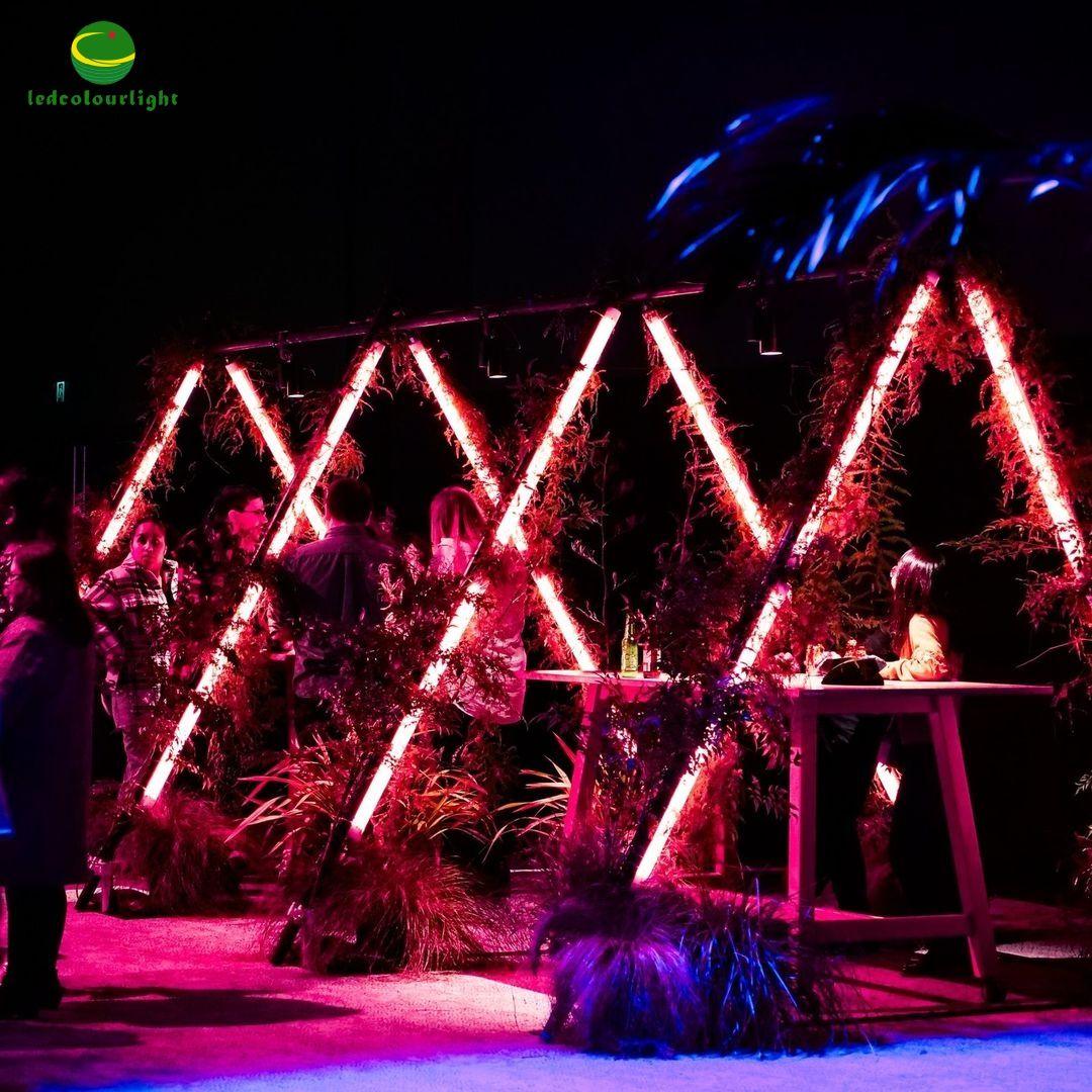 Cột Đèn LED 3D Tương Tác Thông Minh ZALAA – Hiệu Ứng Nhạc & Cảm Biến (Streaming Light Column)