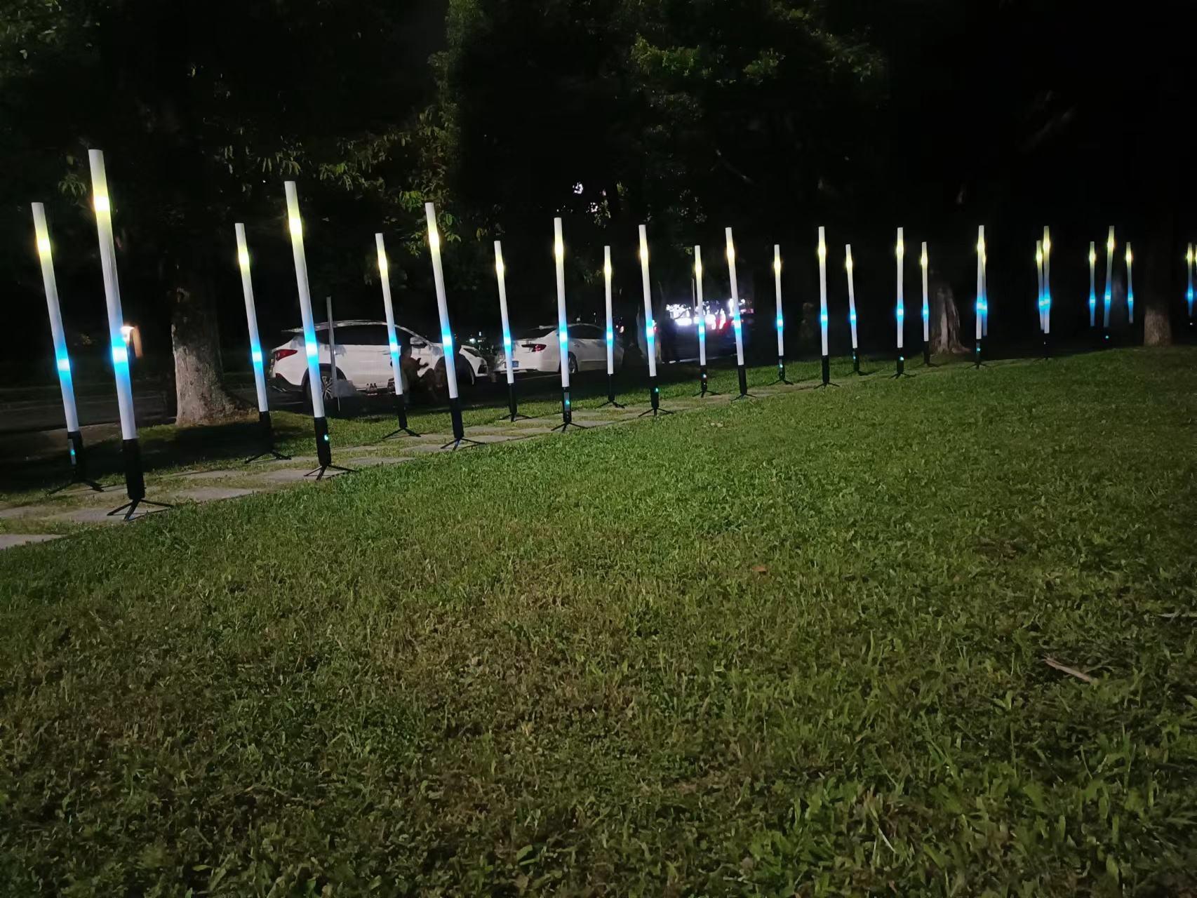 Cột Đèn LED 3D Tương Tác Thông Minh ZALAA – Hiệu Ứng Nhạc & Cảm Biến (Streaming Light Column)