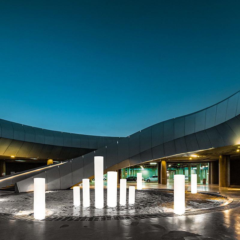 Cột Đèn LED 3D Tương Tác Thông Minh ZALAA – Hiệu Ứng Nhạc & Cảm Biến (Streaming Light Column)