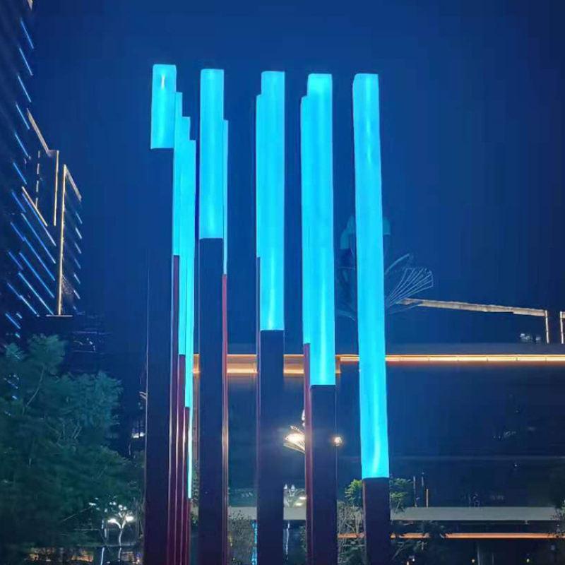 Cột Đèn LED 3D Tương Tác Thông Minh ZALAA – Hiệu Ứng Nhạc & Cảm Biến (Streaming Light Column)