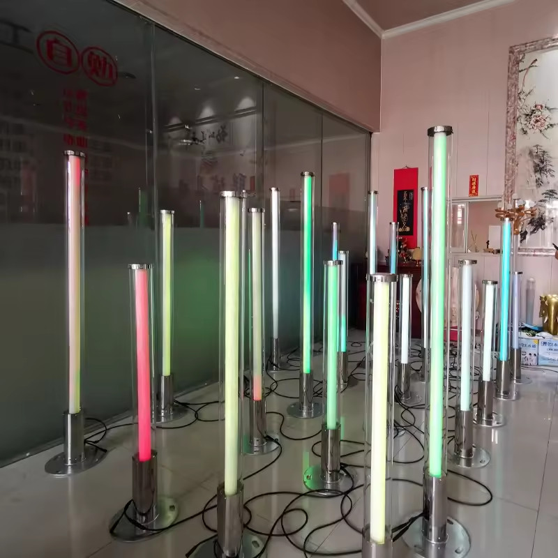 Cột Đèn LED Thanh Tuyến Tính ZALAA DMX RGB đổi màu tương tác công cộng - LED Art Lights