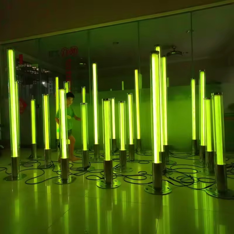 Cột Đèn LED Thanh Tuyến Tính ZALAA DMX RGB đổi màu tương tác công cộng - LED Art Lights