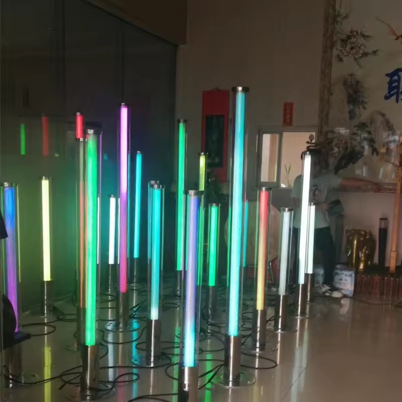 Cột Đèn LED Thanh Tuyến Tính ZALAA DMX RGB đổi màu tương tác công cộng - LED Art Lights