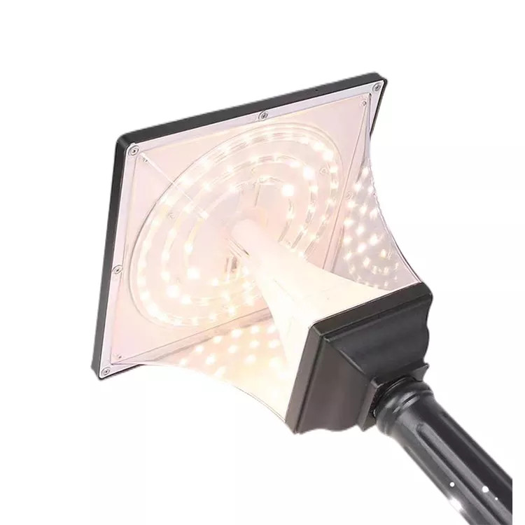 Cột Đèn Năng Lượng Mặt Trời ZG-GGD4205-10W ZALAA cao từ 1m-2m6 chiếu sáng cảnh quan ngoài trời