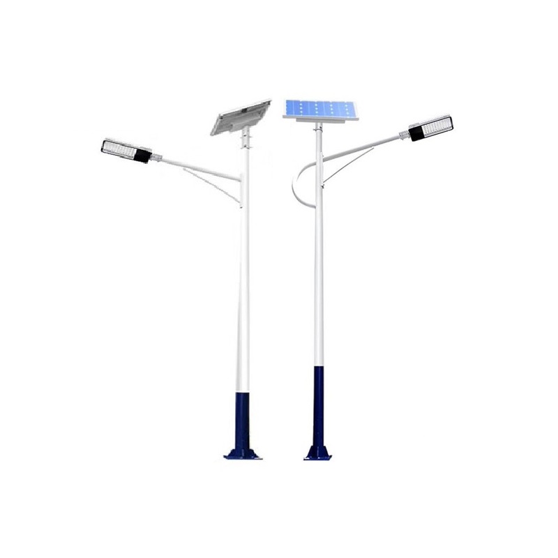 Đèn đường năng lượng mặt trời mã sản phẩm ZXJD-30S ZALAA cột cao 5-6m