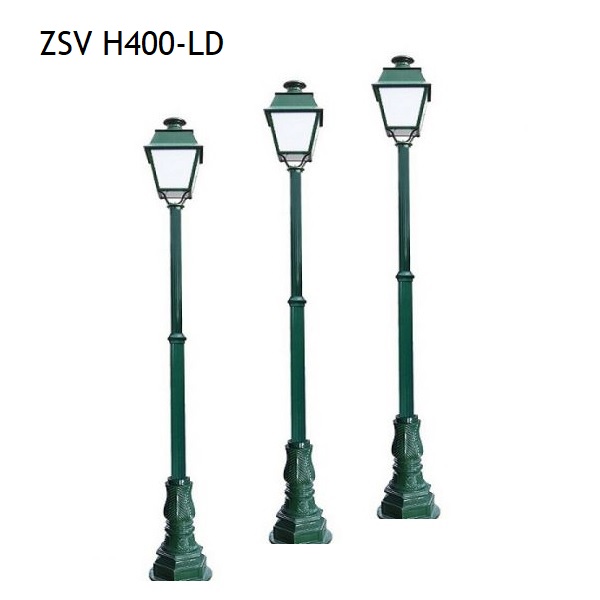 Cột Đèn Sân Vườn Công Viên ZALAA cao từ 3m đến 5m Mã sản phẩm ZSV-4000-LD