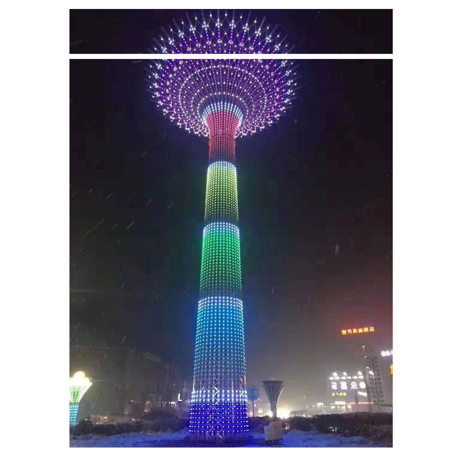 Cột Đèn Supertrees ZCQ-HH1019 ZALAA: Biểu Tượng Ánh Sáng Cho Đại Đô Thị