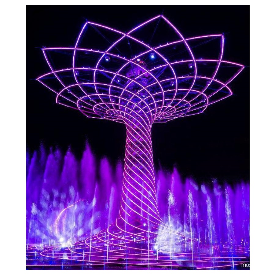 Cột Đèn Supertrees ZCQ-HH1019 ZALAA: Biểu Tượng Ánh Sáng Cho Đại Đô Thị