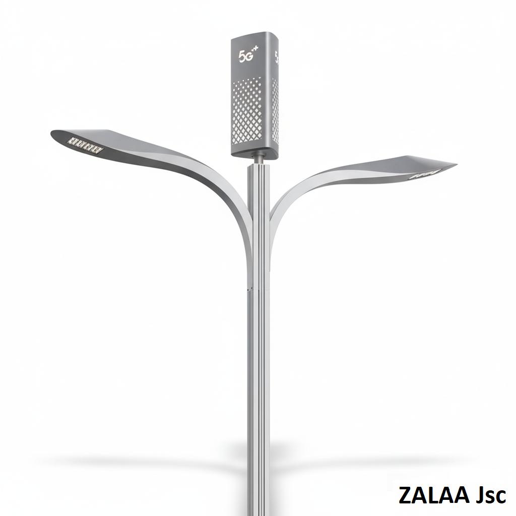 Cột Đèn Thông Minh Zalaa Dành Cho Dự Án Hướng Smart City | ZSP OEM 03