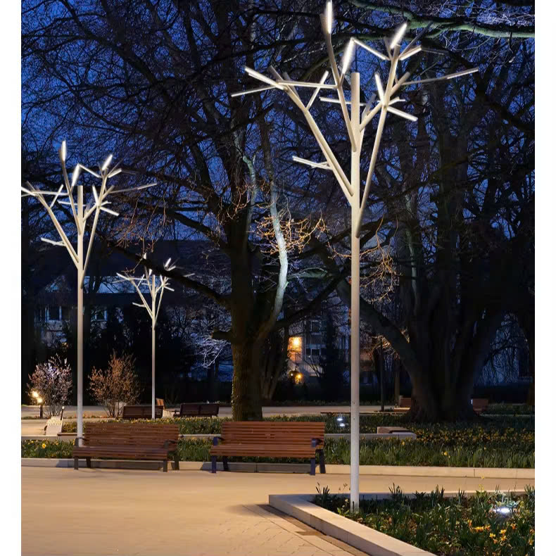 Cột Đèn Trang Trí Cảnh Quan Kiểu Dáng Cành Cây Phát Sáng Cao 4M ZCV ZALAA LED Tree Lights