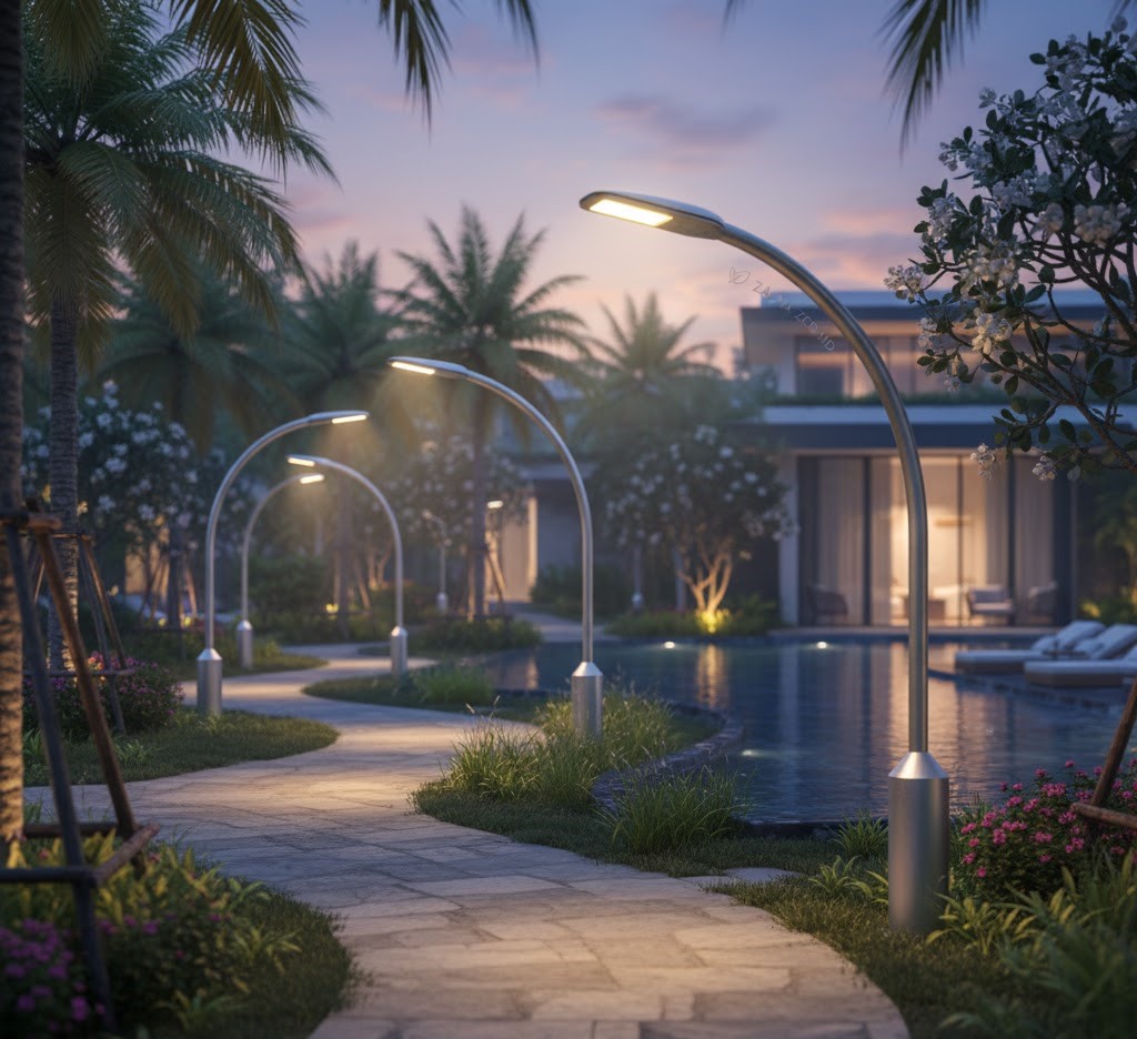 Cột Đèn Trang Trí Đường Hiện Đại ZC.DCP - Decorative Pole ZALAA