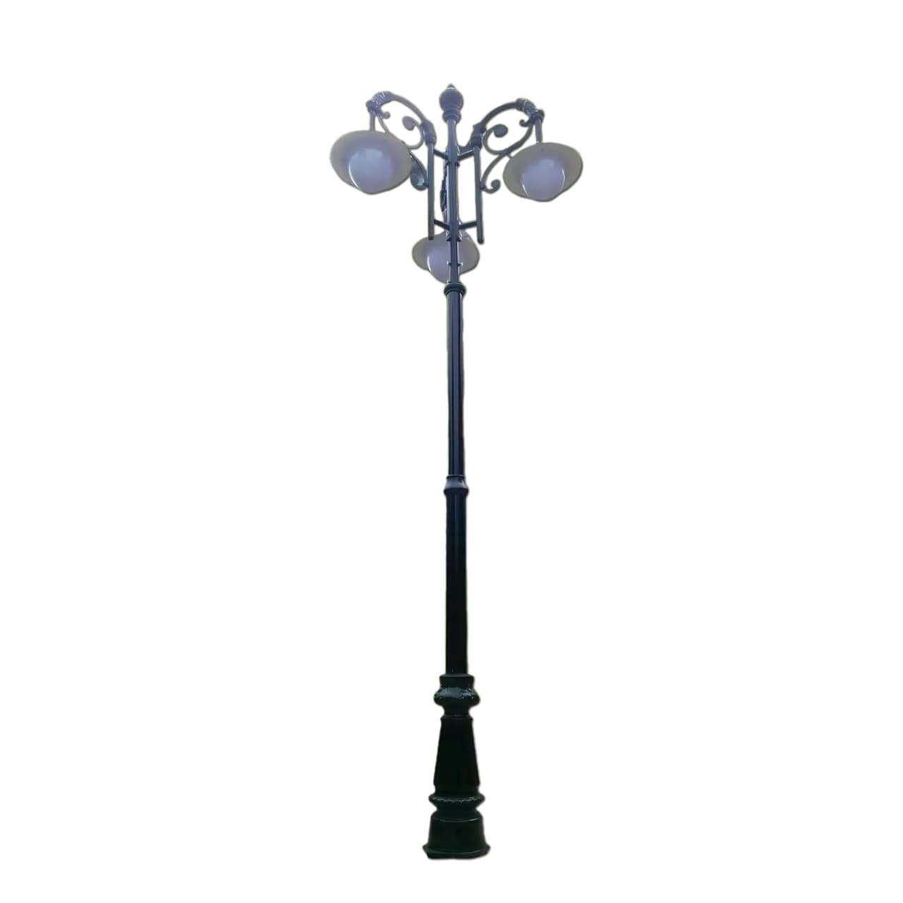 Cột Đèn Trang Trí Sân Vườn Chùm 3 Bóng - Mã sản phẩm ZCSV-VIN-3