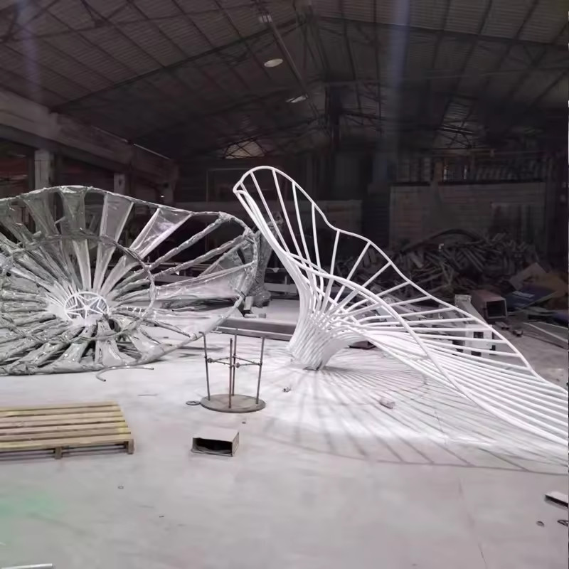 Cột Đèn ZALAA Kiểu Tán Cây Xanh Khổng Lồ RGB đổi màu chiếu sáng khu trung tâm, công viên - LED Motif Light