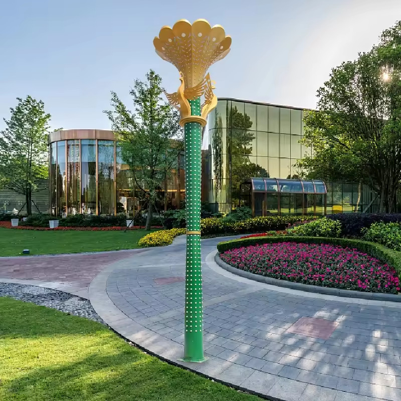 Cột Đèn ZALAA Trang Trí Nghệ Thuật 3D RGB Chiếu Sáng Cho Mùa Lễ Hội | LED Festival Lights