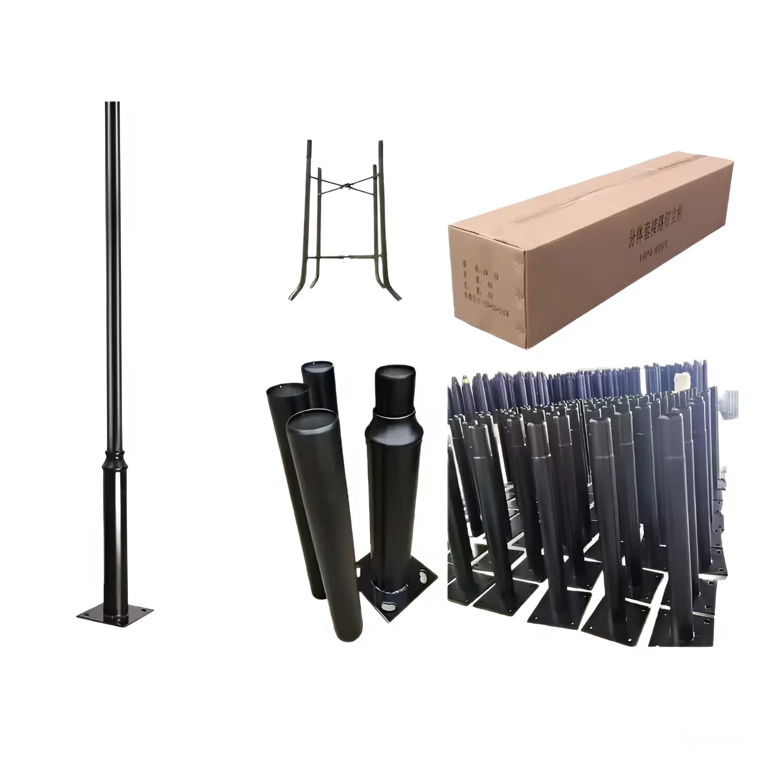 Cột Đèn Công Viên Giật Cấp, cao từ 3m5 đến 8m, ZALAA sản xuất, OEM theo yêu cầu