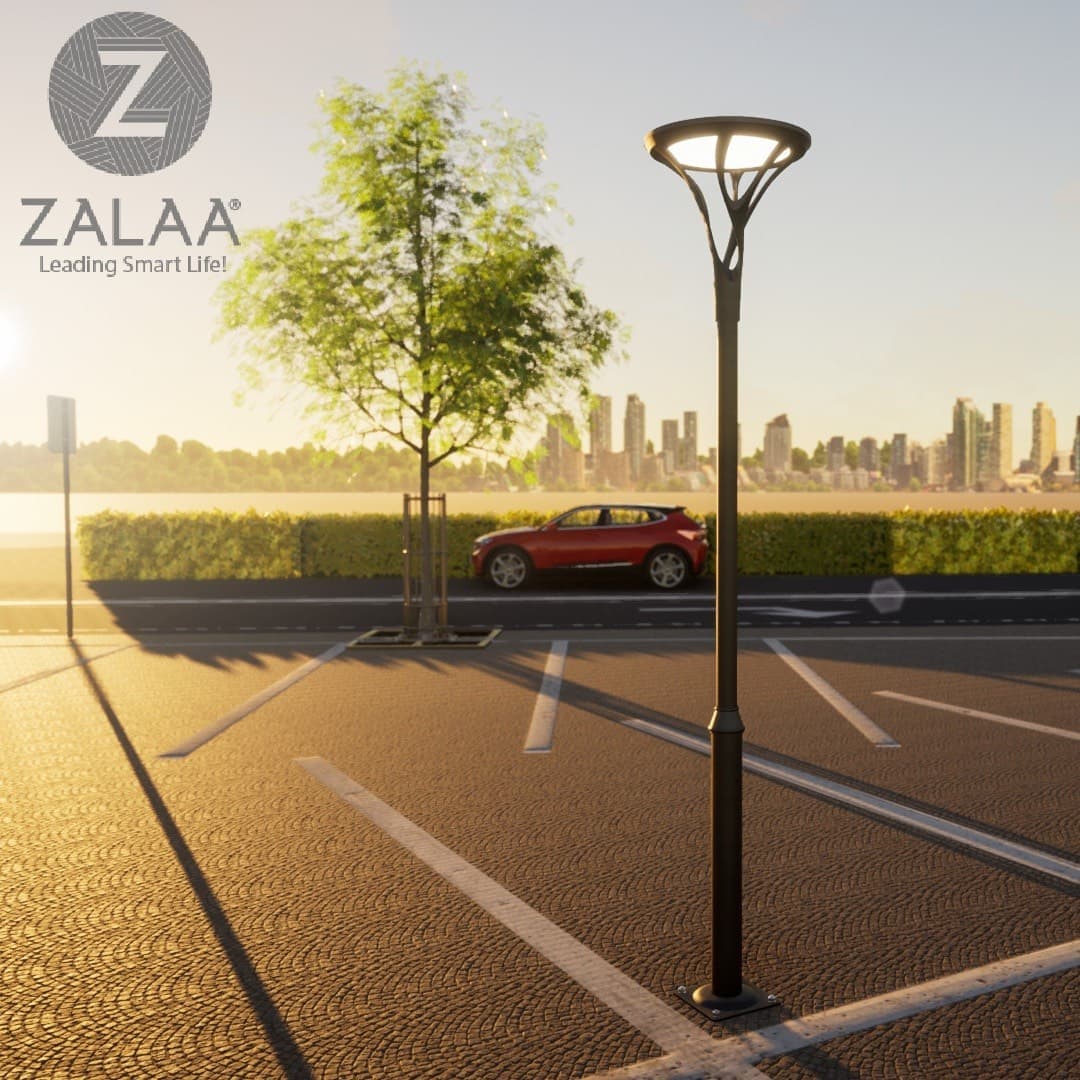 Cột Đèn Sân Vườn Giật Cấp cao từ 2,5 đến 6m giá tại xưởng sản xuất, OEM theo yêu cầu