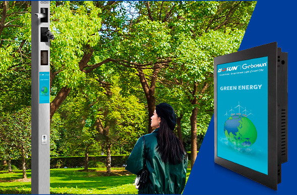 Cột Thông Minh ZBS-Smart Pole 01F ZALAA OEM/ODM cho Smart Community, Park, Square