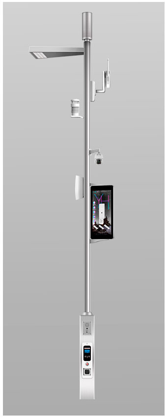 Cột thông minh ZBS-Smart Pole 03 ZALAA OEM / ODM cho Thành phố thông minh