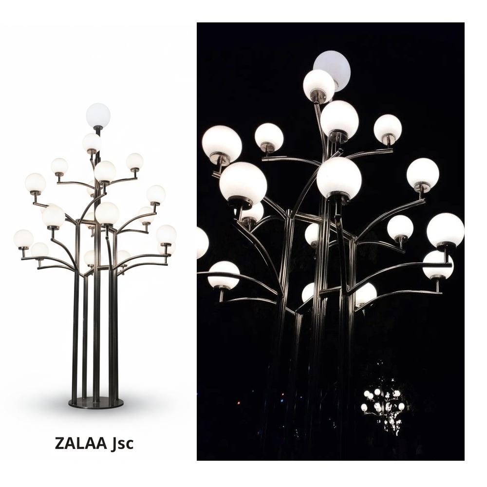 Cột Trang Trí Cảnh Quan Chiếu Sáng Quảng Trường, Trung Tâm Thương Mại Kiểu Mới