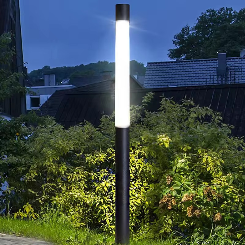 Cột Trụ Đèn LED Cao 2m-4m thân tròn thiết kế theo yêu cầu