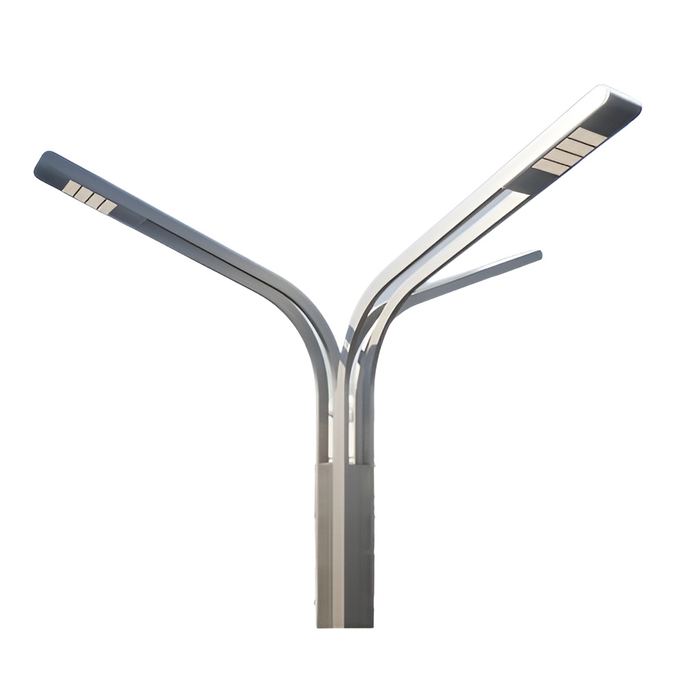 Cột Đèn Đường Cao Áp Kiểu Mới Hiện Đại Cho Smart City