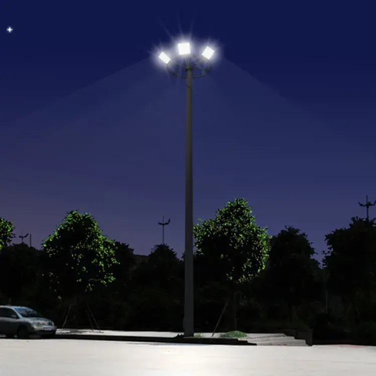 Cột Đèn Chiếu Sáng Đa Giác cao 6m, 7m, 8m đến 14m, 17m - Ống thép côn bền bỉ