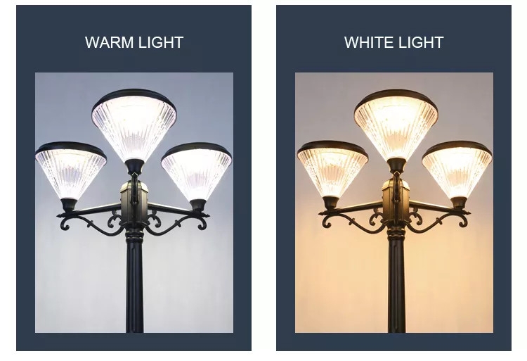 Cột Đèn Trang Trí ZGGD-4105-3 (3 Bóng 15W)